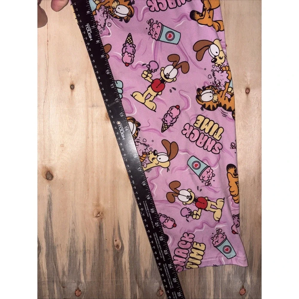Garfield All Over Print Lounge Sleep Pants Pajama Bottoms Pockets Adult M Medium